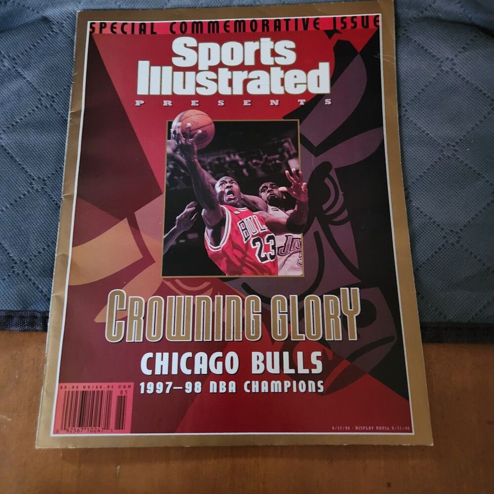 Sports Illustrated Crowning Glory Chicago Bulls 1997-98 Champions Newsstand